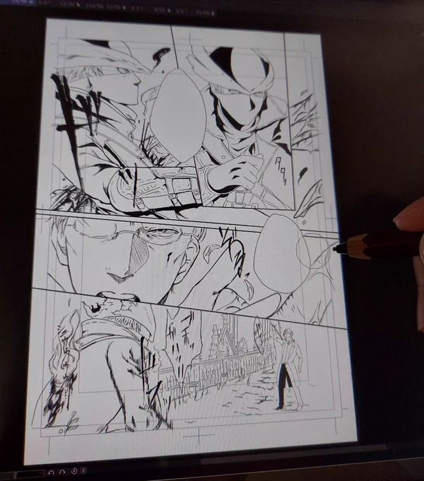 グロッ…

冬コミあるか分からないけども
今制作中の漫画の進み具合だが書き込みが酷い 