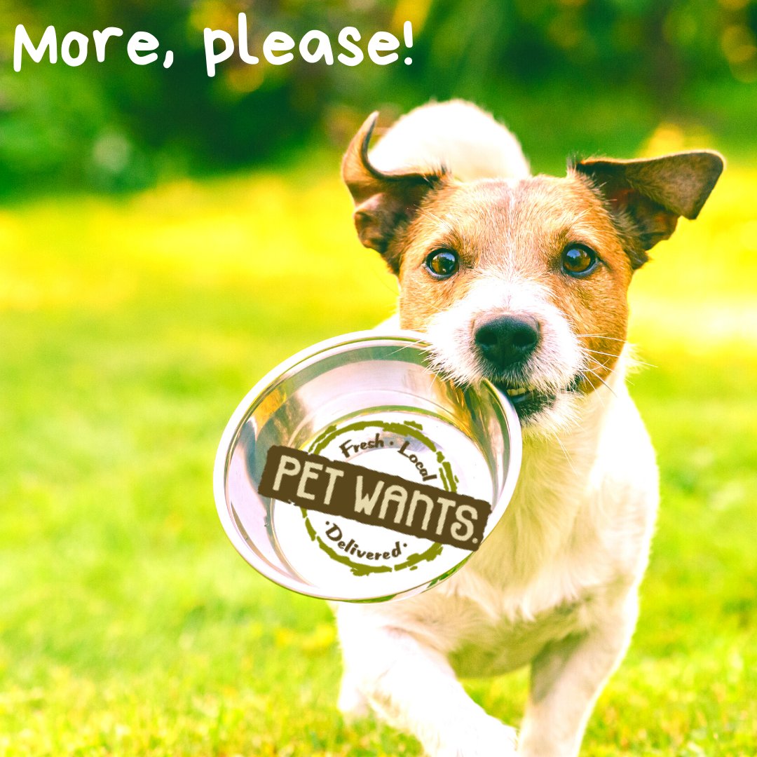 😍 Your dogs will be so happy that you've discovered Pet Wants pet food!
..
petwantscincywest.com