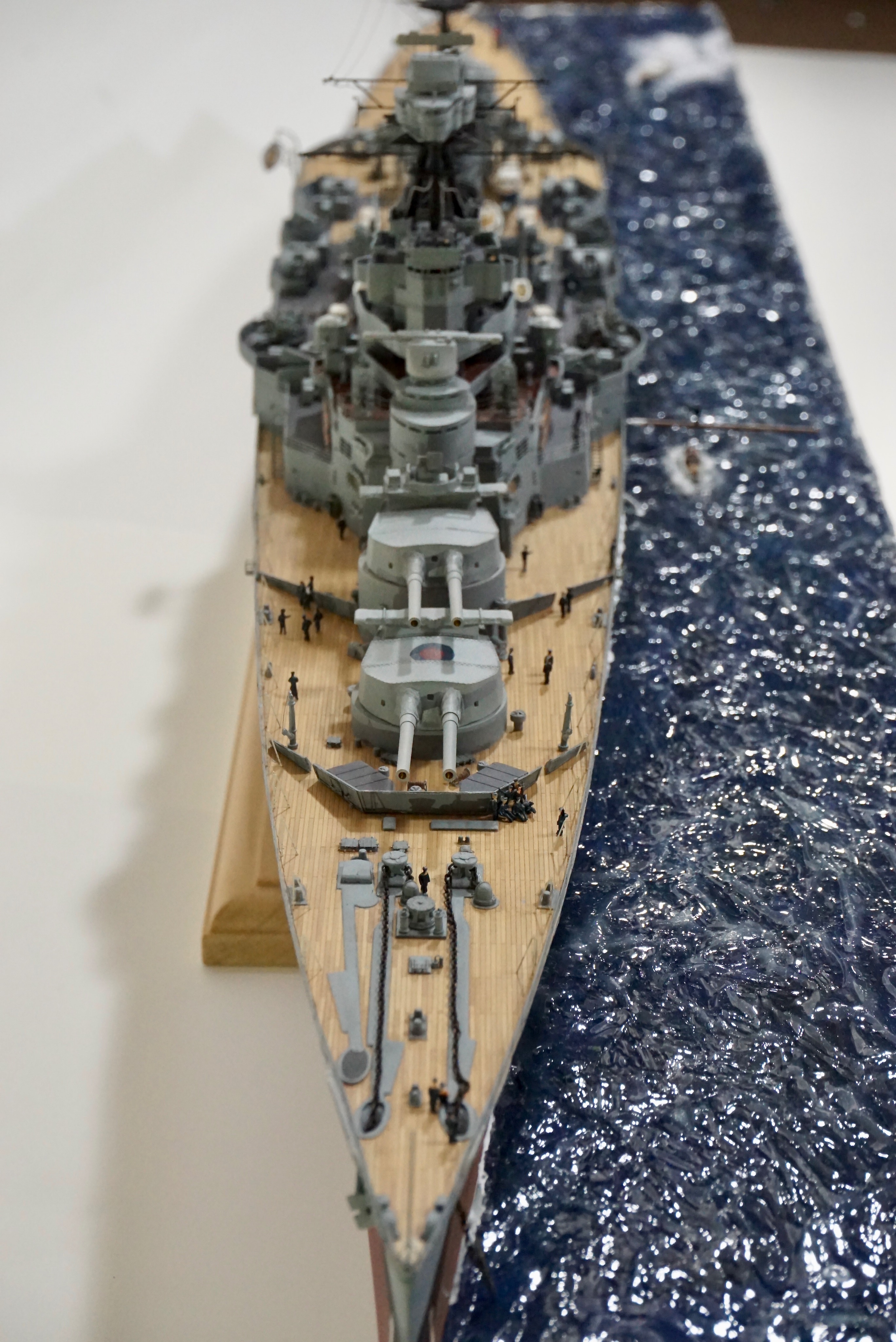 Ship Vessels社 1/350 巡洋戦艦 フッド 用エッチングセット