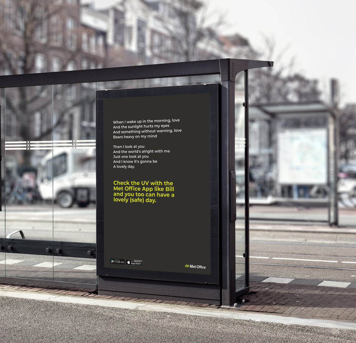 bnclarke_'s tweet photo. Have a lovely (safe) day ☀️

One Minute Brief of the Day: 
Create posters for the  @metoffice
 to encourage people to #StaySafeInTheSun and remind them that even if it’s cloudy they should protect themselves from #UV.

@OneMinuteBriefs #OMBLE https://t.co/BWaVYDT8xr