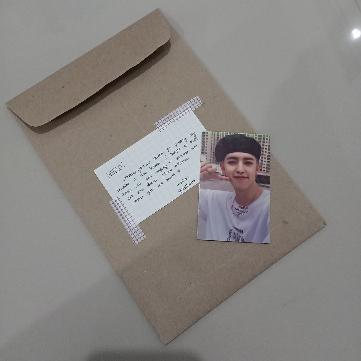 8juncart's tweet photo. sorry for the late feedback! but thank u so much for packaging hao safely. π #thxrina https://t.co/2qHfgNP8n8