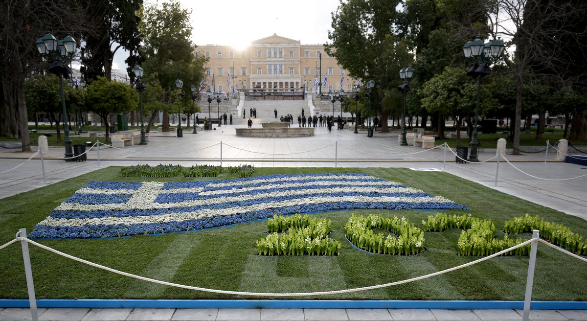 GAngelopoulou's tweet photo. 200 χρόνια μετά την Επανάσταση! 200 χρόνια σύγχρονη Ελλάδα! Προχωρήσαμε, αντέξαμε στις δυσκολίες, δημιουργήσαμε. Σήμερα, περήφανοι για τη διαδρομή μας, συνεχίζουμε με αυτοπεποίθηση στον τρίτο αιώνα του νεότερου Ελληνικού Κράτους. Χρόνια Πολλά Ελλάδα μας! Χρόνια Πολλά Έλληνες!🇬🇷GA https://t.co/109NDQwyrQ