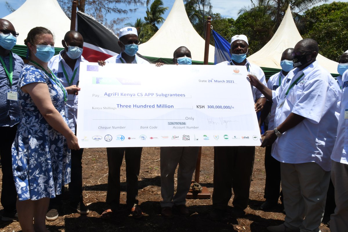 The European Union in Kenya, KALRO, and sub-grantee partners have launched the sub-grants, and the technology field day. The success of this sub- granting model will inform the future approach to technology dissemination and the funding model of the European Union. <a href="/EU_Commission/">European Commission</a>