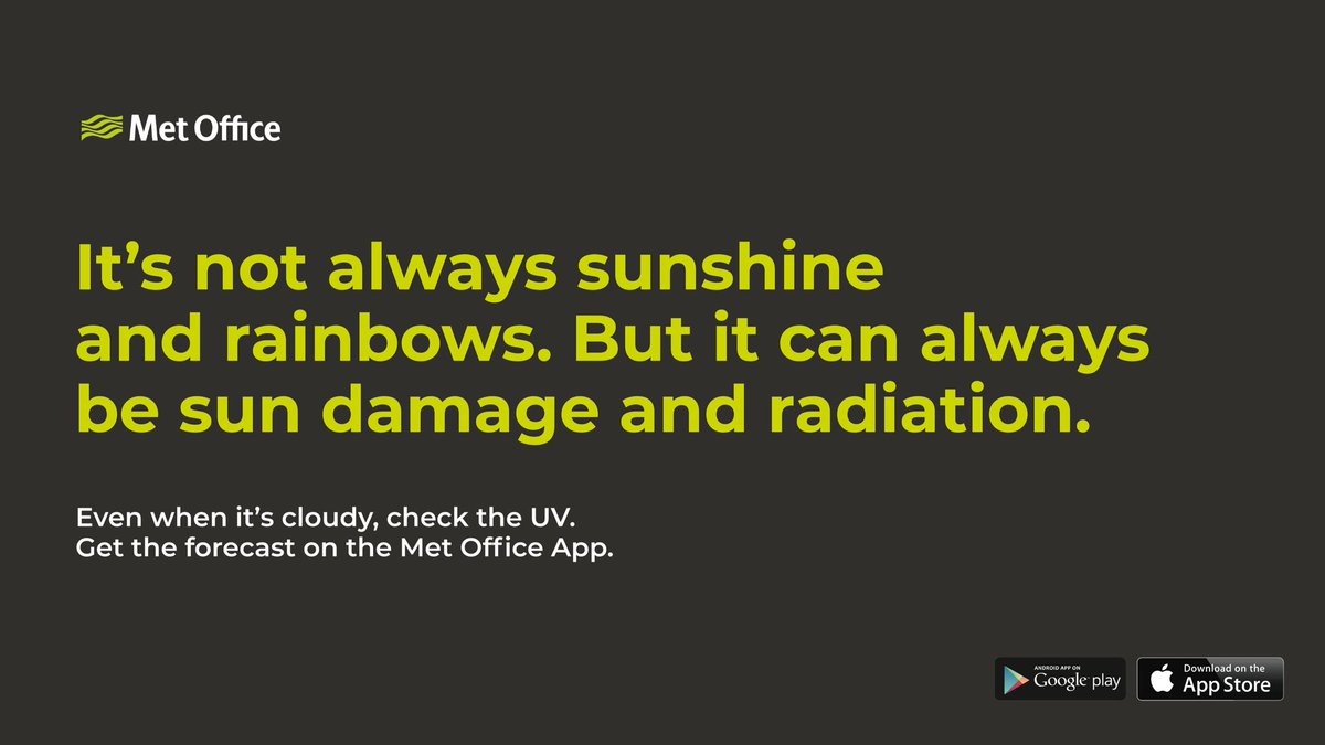 bnclarke_'s tweet photo. Another one... 

One Minute Brief of the Day: 
Create posters for the  @metoffice
 to encourage people to #StaySafeInTheSun and remind them that even if it’s cloudy they should protect themselves from #UV.

@OneMinuteBriefs #OMBLE https://t.co/UDRwCdnHEm