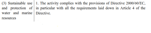 SakkeRantala's tweet photo. #Hydropower industry asked #EUTaxonomy to align with the #waterframework #directive only but there was much more fuzzy criteria in the draft del. act. Is #wfd ambitious enough? Yes, see the figures! I'm afraid that the taxonomy implementation will crack up if too fuzzy... https://t.co/rFZN0Fvr1r