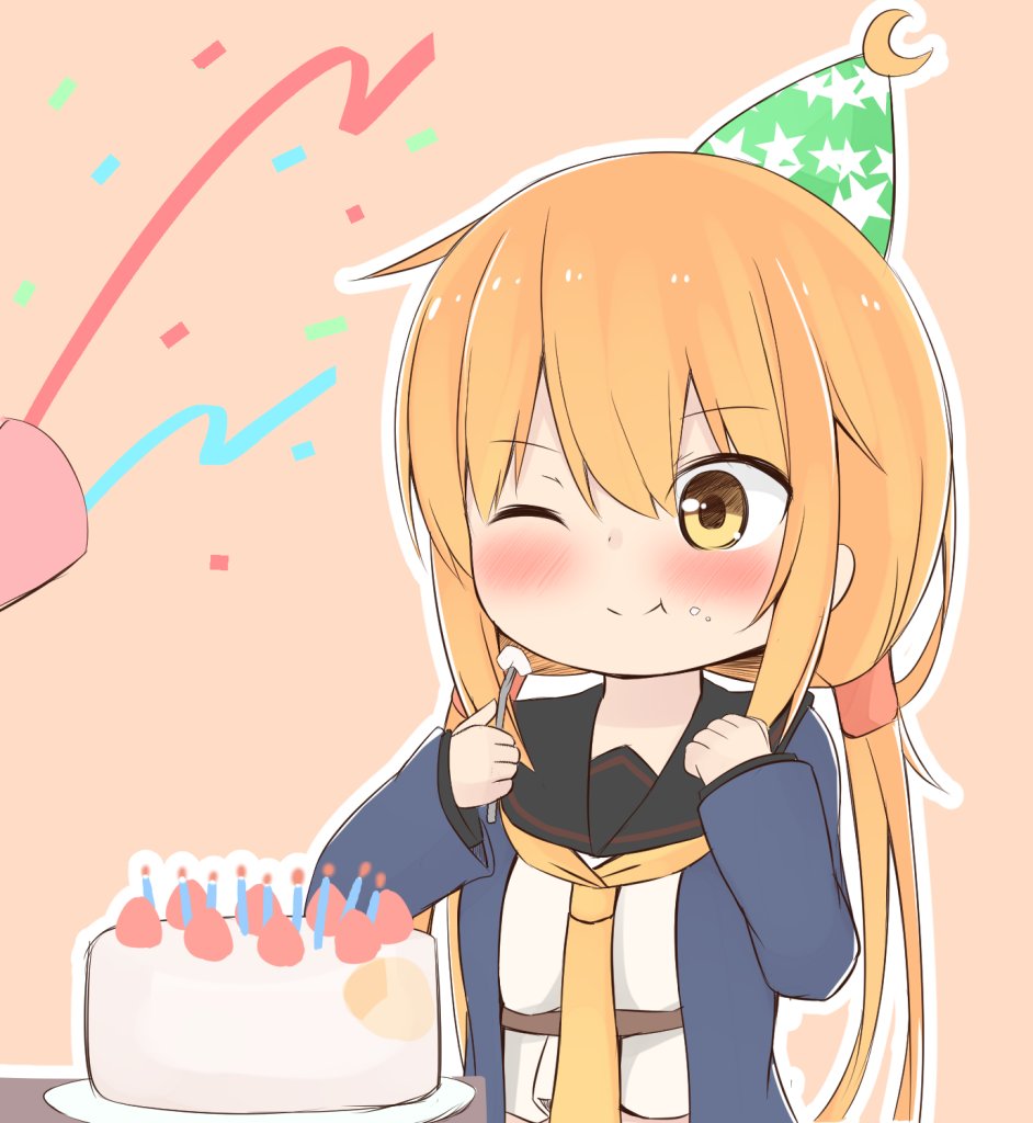 艦これ「進水日おめでとー!🎉
#艦これ版深夜の真剣お絵描き60分一本勝負
#艦これ版真」|ねぷてぃのイラスト