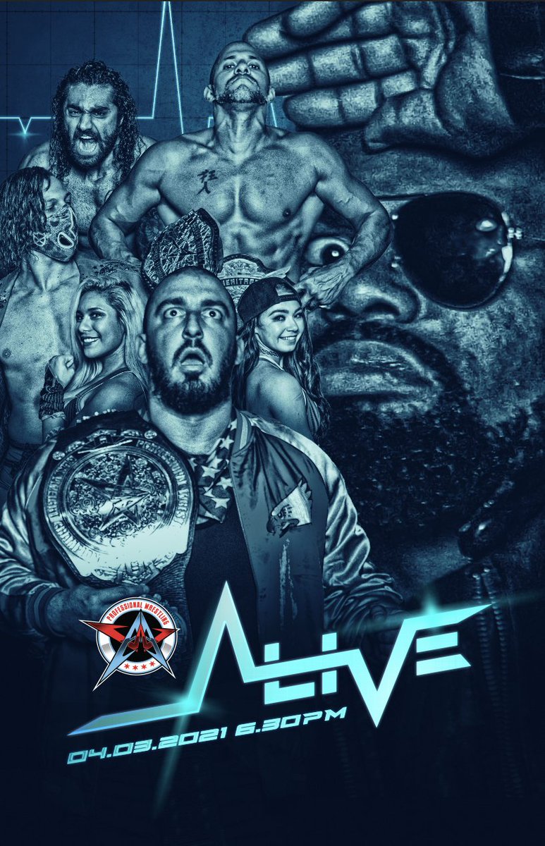 Limited tickets on sale TODAY at 10:00am at aawpro.ticketleap.com for the April 3rd ALIVE tapings.