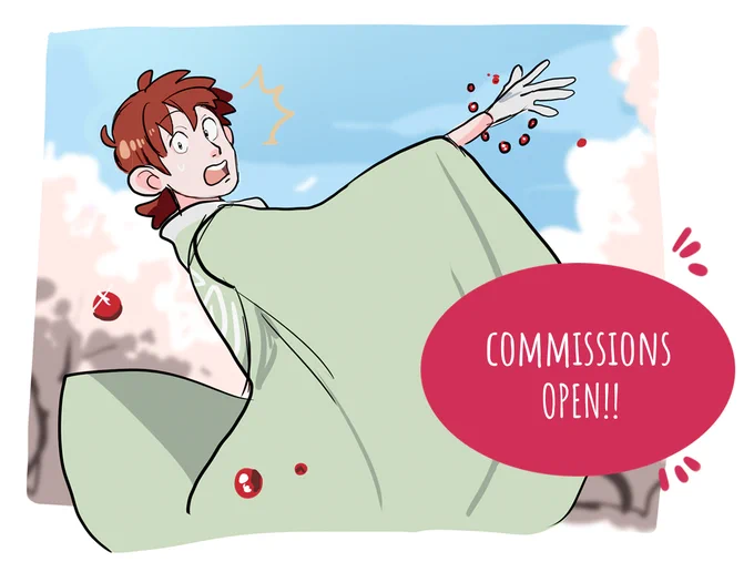 Im finally free so ill be opening some commission slots again!!! payment will go through paypal as always, thank you so much for taking a look and sharing ?? 