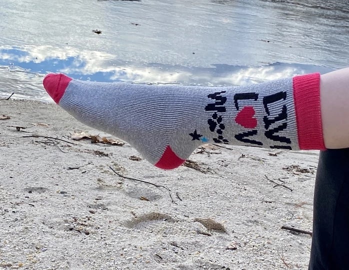 IAmASockStar's tweet photo. Good morning Sock ⭐s and happy #Thursday! This weather has me thinking about the beach. I love wearing wearing I Am A Sock Star socks to the #beach because my feet don't burn from the hot sand. I am all about comfort and style. What are you Sock Stars planning this weekend? https://t.co/bBa9JRX7qV