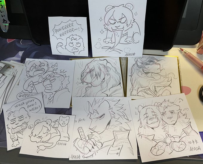 long time without using real pen? 