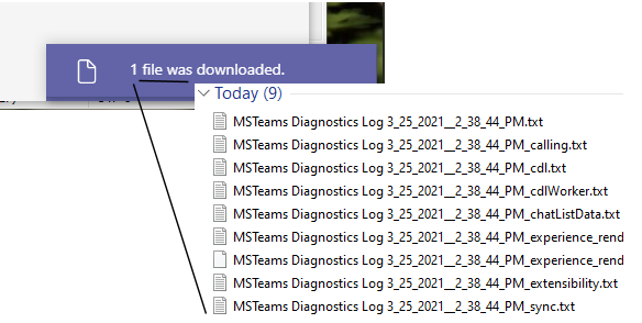 PKapiainen's tweet image. Would it be possible to tell to students also, to not follow the mathematics on Teams?

When downloading Teams Diagnostic logs with four fingers pray: Shift+Ctrl+Alt+1 the popup says one file was downloaded. But I do have at least nine files.

#HowToCount