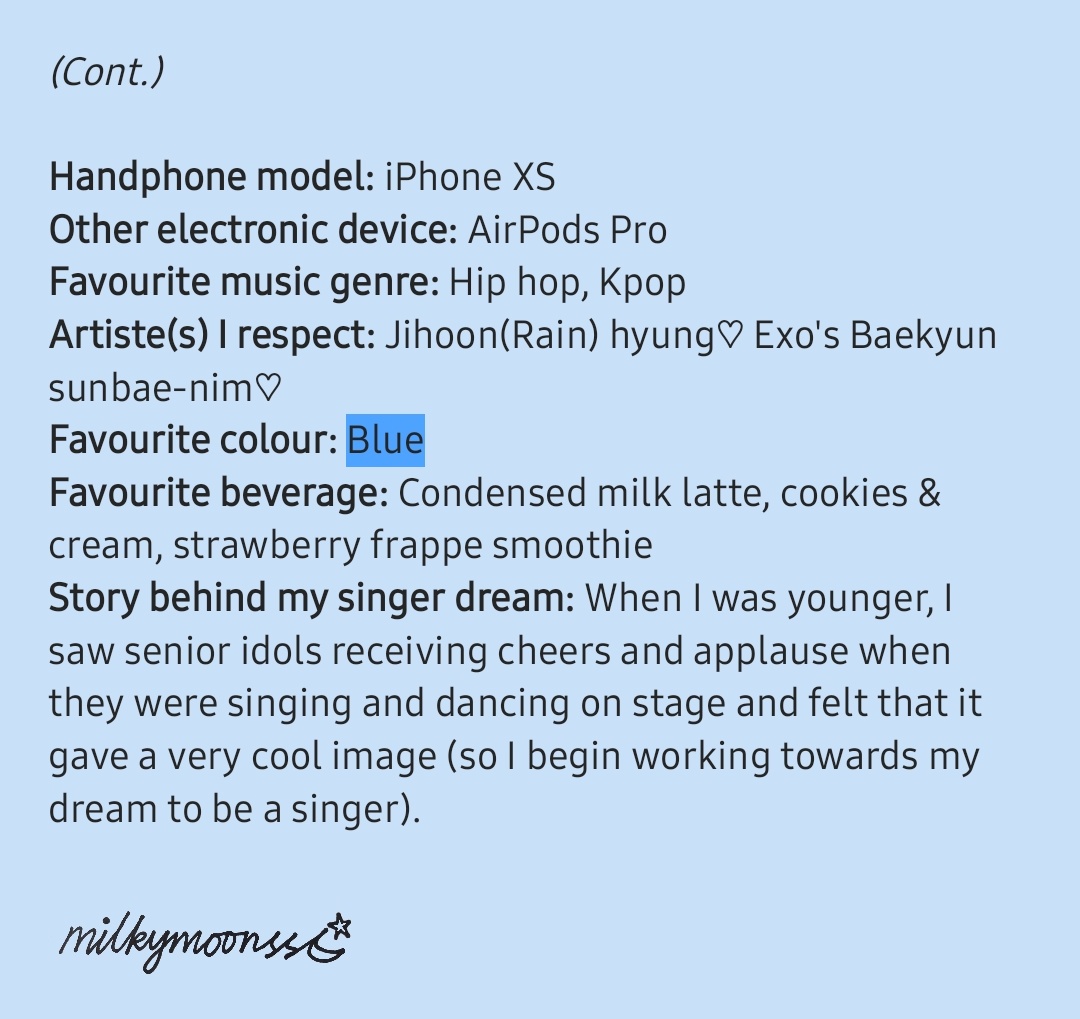 milkymoonss's tweet photo. Self-written profile (Hyunbin)

#Ciipher #Hyunbin #싸이퍼 #현빈 https://t.co/pFVhamSRrF