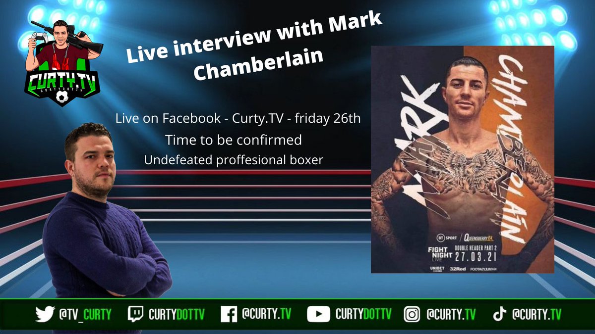 tv_curty's tweet image. Live interview on Curty.TV with undefeated professional Boxer and local lad @markyboy118 🥊 #boxing #boxinginterview #sport