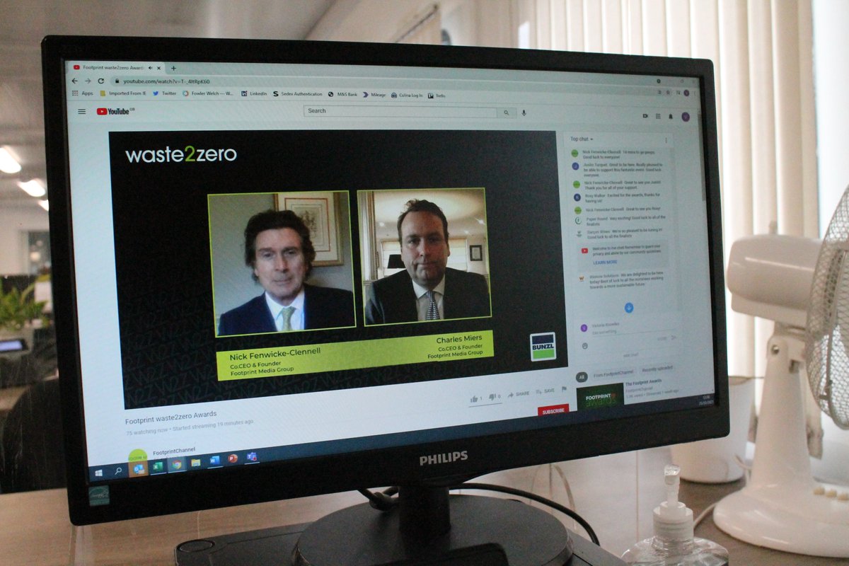 Well done <a href="/footprintmedia/">footprintmedia</a> for putting together a fantastic virtual event for the much anticipated #waste2zero awards, #celebrating #sustainability

#GoodLuck to all the fellow #finalists🏆👏