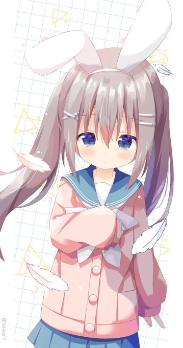 #見た人も無言で茶髪美少女貼れ 