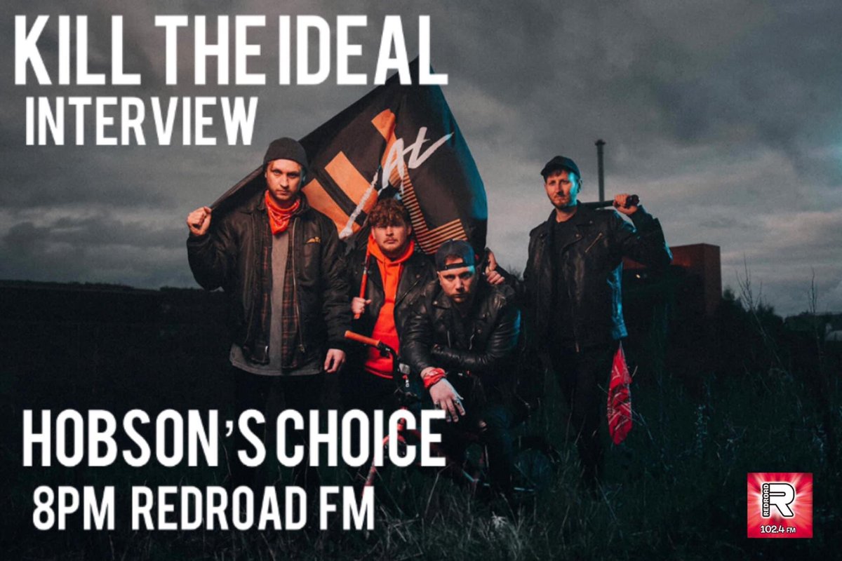 LISTEN AGAIN | On last nights Hobson’s Choice on Redroad FM, <a href="/JEHobson/">Joe-Elliott Takieh-Hobson</a> caught up with <a href="/KillTheIdeal/">killtheideal</a>. If you missed the chat or just want to listen again, click on the link below 👇🏻

soundcloud.app.goo.gl/TM6eqX1pwVzbJS…