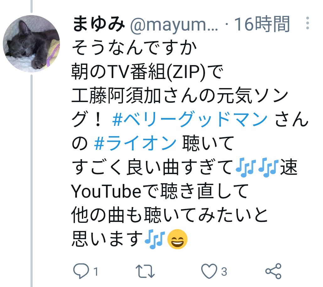 ベリーグッドマン ライオン 歌詞 ふりがな ベリーグッドマン ライオン 歌詞 ふりがな