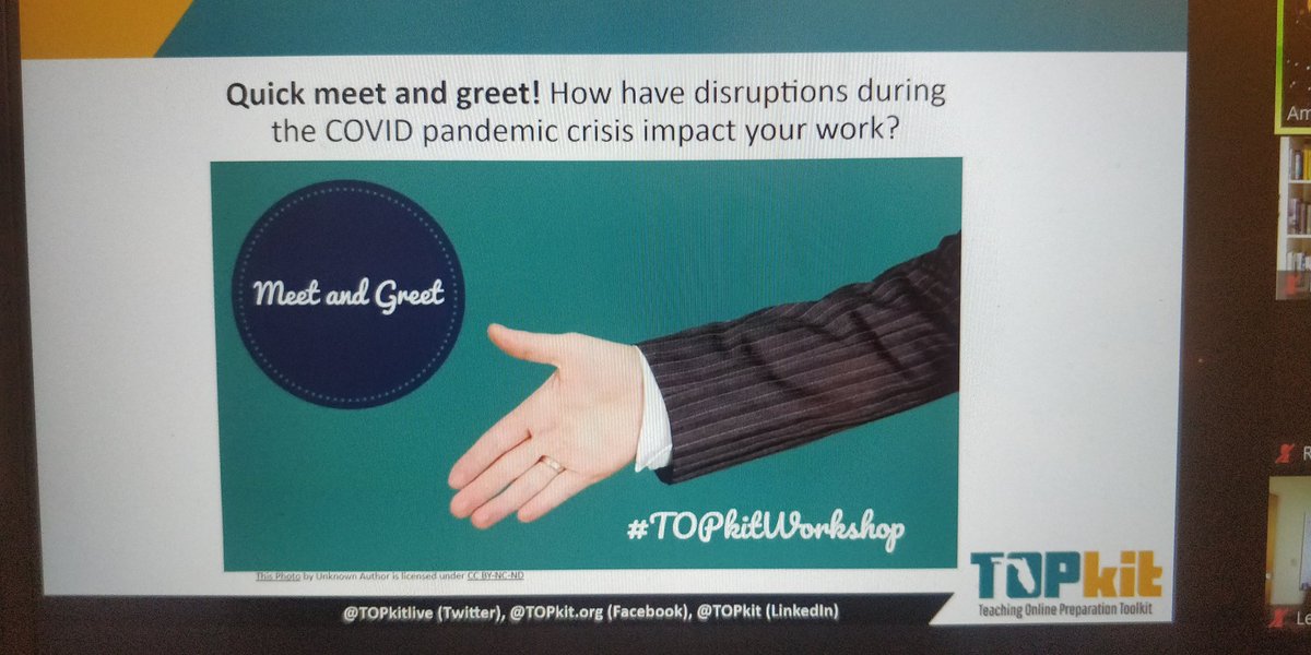 TOPkitlive's tweet photo. And we're LIVE! Welcome to #TOPkitWorkshop @Amanda__Major https://t.co/8RtlJZsYzG