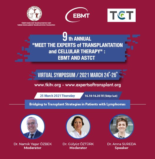metdigital2021's tweet photo. "9th Meet The Expert of Transplantation and Cellular Therapy" 
Second day continues with 3rd session "Bridging to Transplant Strategies in Patients with Lymphomas"

@AnnaSureda5 @TheEBMT 

https://t.co/vsWqE6CE0c
https://t.co/I6YjkoLdbr

@mbeksac56 https://t.co/slVpEJfB2H