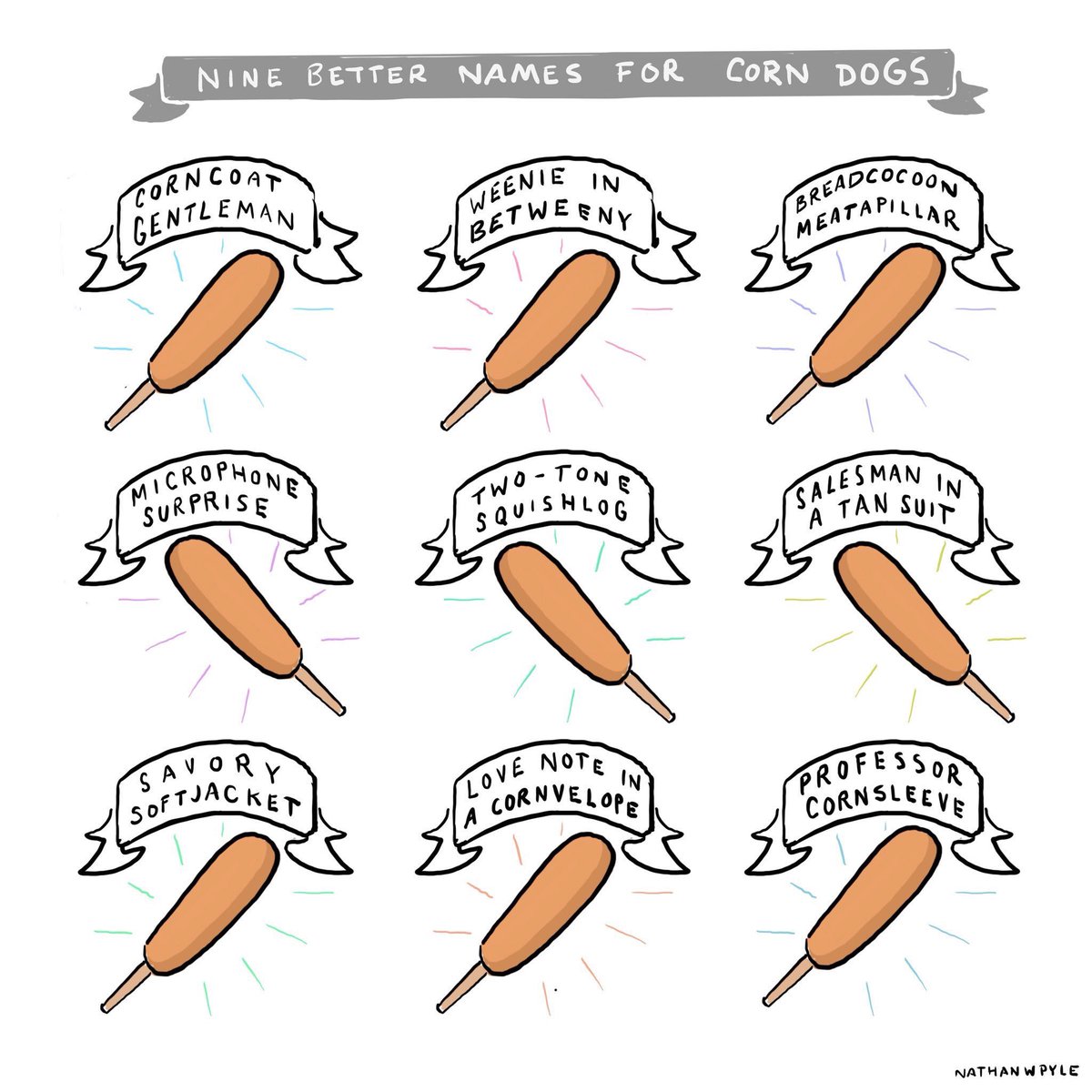 nathanwpyle's tweet photo. Better Names For Food
(tag yourself) https://t.co/DAk63jPc3A