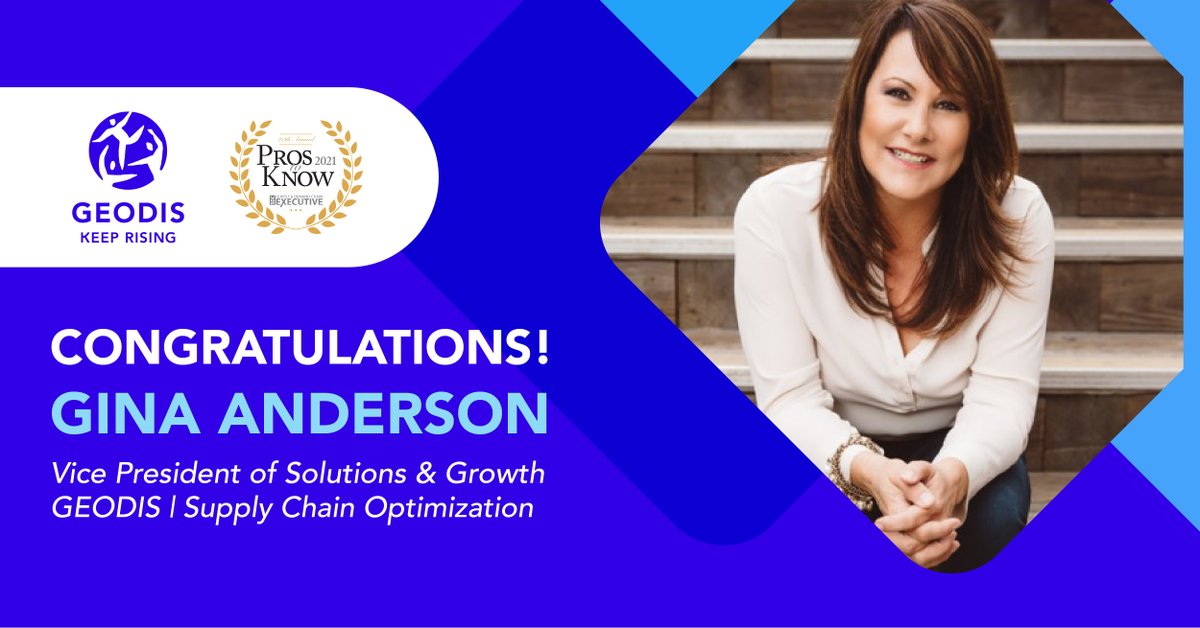 GEODIS_Group's tweet photo. #GEODIS continues to fuel innovation and help clients achieve faster delivery times. #GEODISCityDelivery offer, led by @GEODIS_SCO's Gina Anderson, is a key element in that. Congratulations to Gina who has been named a #ProToKnow 2021 by Supply &amp; Demand Chain Executive Magazine🏆 https://t.co/uDNyKrgq39