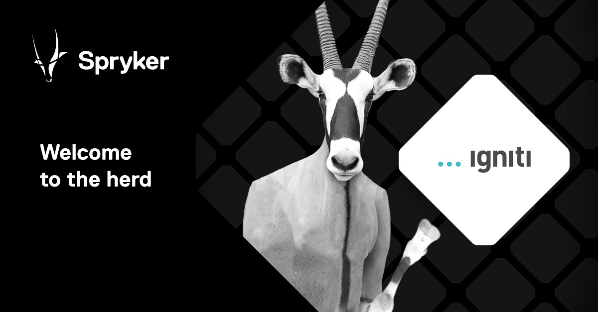 sprysys's tweet photo. Welcome our new #SolutionPartner @igniti_gmbh to the herd! Their mission is to create a digital solution that perfectly reflects our customers' vision. Read more about this perfect partnership here: https://t.co/DhFaj8qoMF https://t.co/gLxK7Mk9HC
