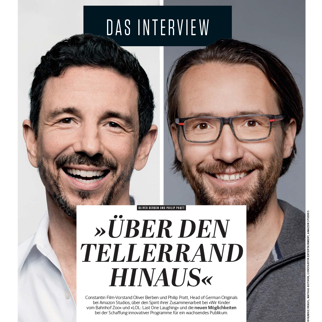 .<a href="/OliverBerben/">Oliver Berben</a> &amp; Philip Pratt im Interview mit Blickpunkt:Film #wirkindervombahnhofzoo #LastOneLaughing <a href="/PrimeVideoDE/">Prime Video DE</a> #Blickpunktfilm #Mediabiz <a href="/mmoszkowicz/">Martin Moszkowicz</a> 
mediabiz.de/film/news/x/45…