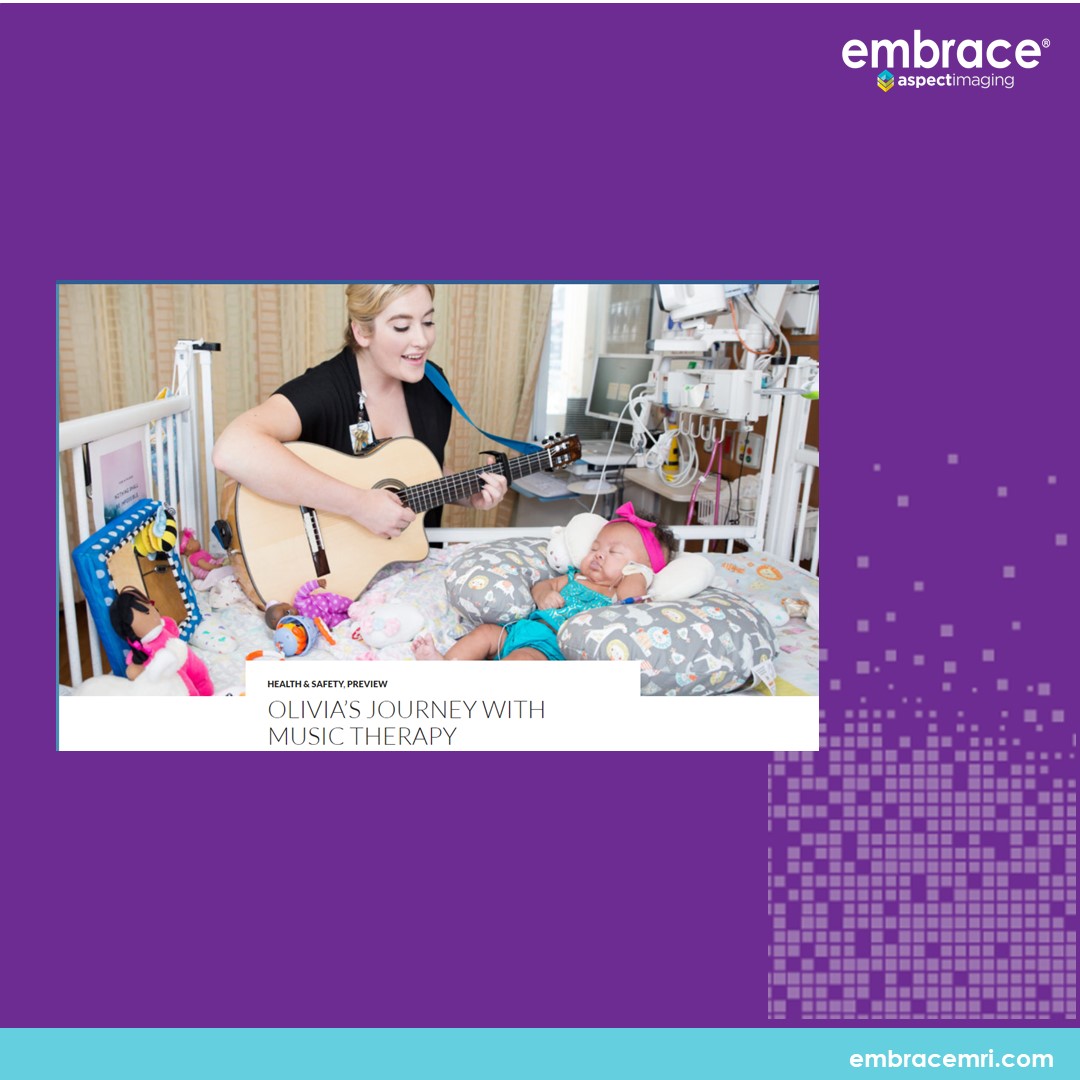Embrace_MRI's tweet photo. The healing power of music in the NICU.  Read about Olivia's journey https://t.co/XagndQ0CiZ

#NICU #MUSICTHERAPY #NICUNURSES https://t.co/K8cjszZKQI