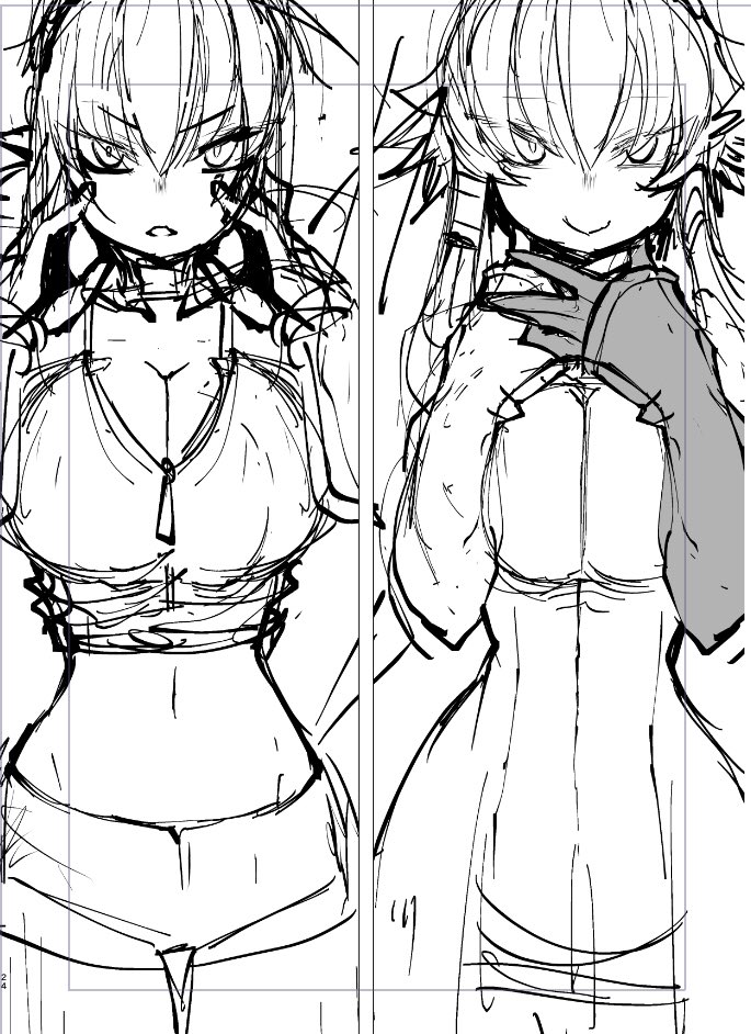 ネームタンクで増えたコマ本編にも入れたい
#早く描きたいシーン
#オリジナル
#双子の死神に恋する話