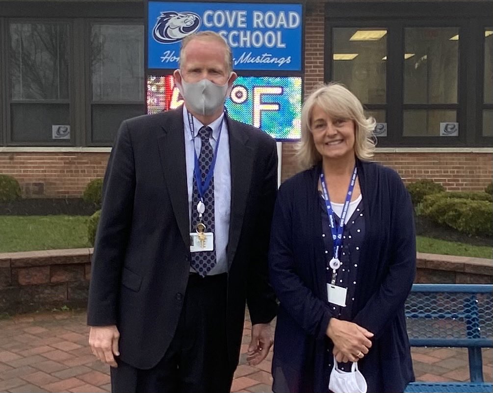Mustang Nation: Congratulations to Ms. Bartley on earning the 2020-2021 Support Staff of the Year at CRS. #crsmustangs #BeTheGood #HazletProud