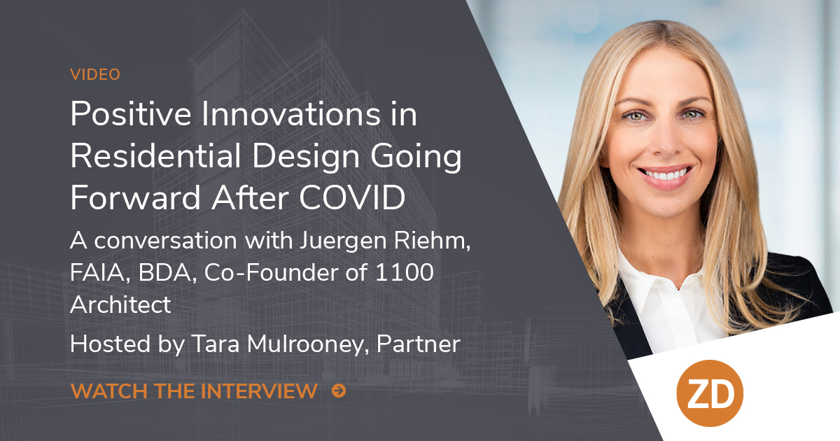 Sanitized air. Absolute quiet. Privacy. Tara Mulrooney &amp; Juergen Riehm discuss the new requirements in high-end residential design: zdlaw.com/newsroom-multi… 
#constructionlaw #homedesign #covid-19 #homedesign #askanarchitect #noisecontrol #airquality