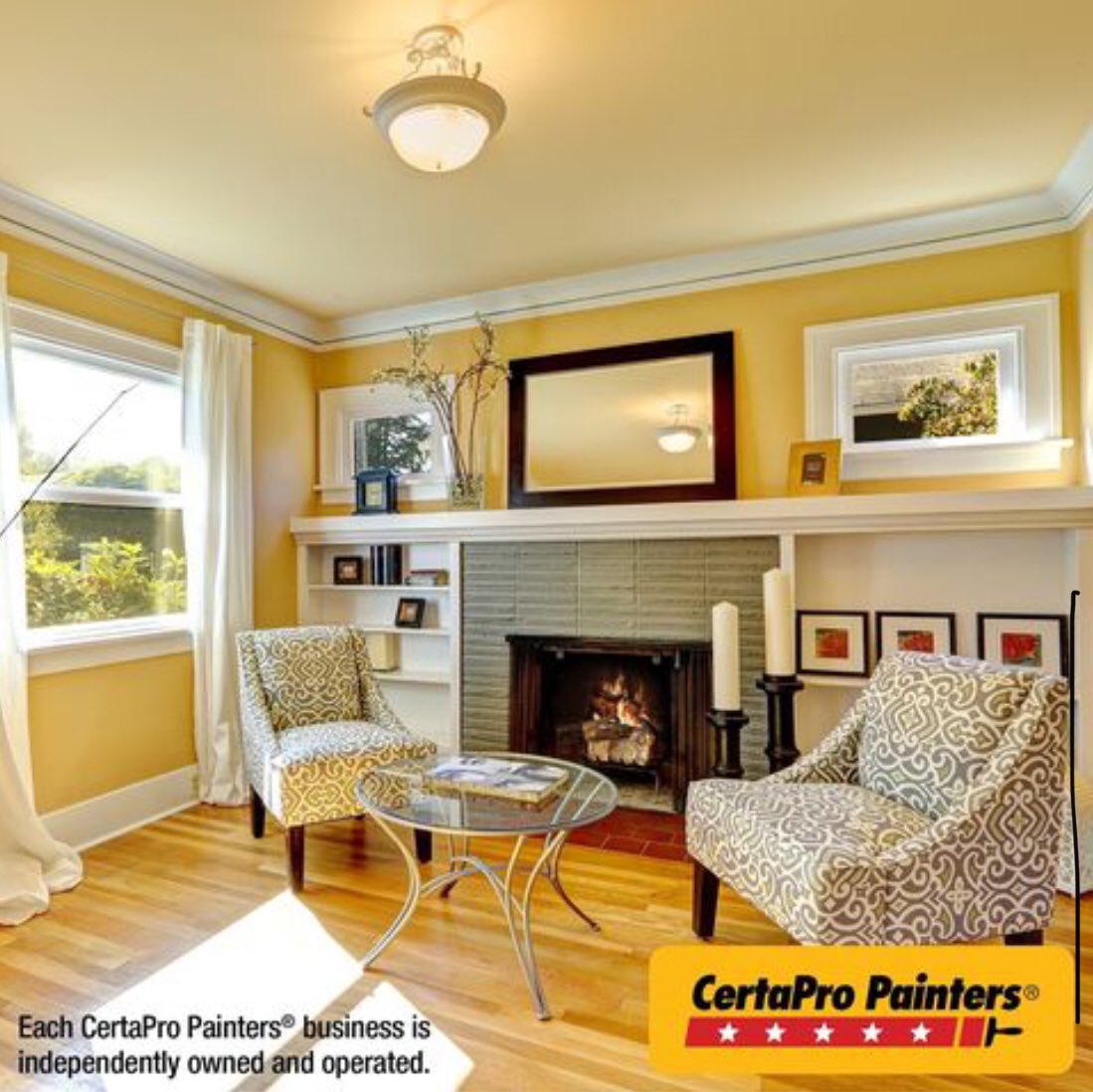 CertaProCalgary's tweet photo. Are you looking to transform your home with fresh, new color this spring? You can count on CertaPro Painters® to deliver a worry-free experience – complete with safety and cleaning guidelines to keep you and our painting teams safe. https://t.co/89RjyULL9Y or call 403-220-1515 https://t.co/cc8QnbYPhB
