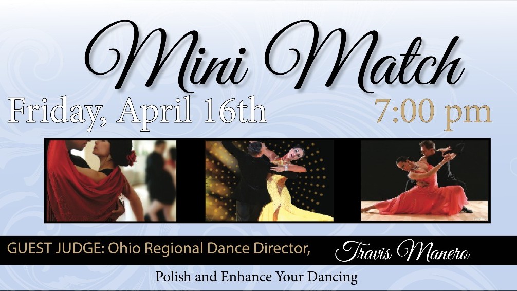 FADsYoungstown's tweet photo. Coming up April 16th, first level up in the afternoon with our Graduation Day, then enhance your dancing in the evening with our Mini Match. Guest Examinor and Judge is Travis Manero, our Ohio Regional Dance Director. Ask your teacher what level you're ready to move into! #FADSYo https://t.co/FJaD2iUWXx