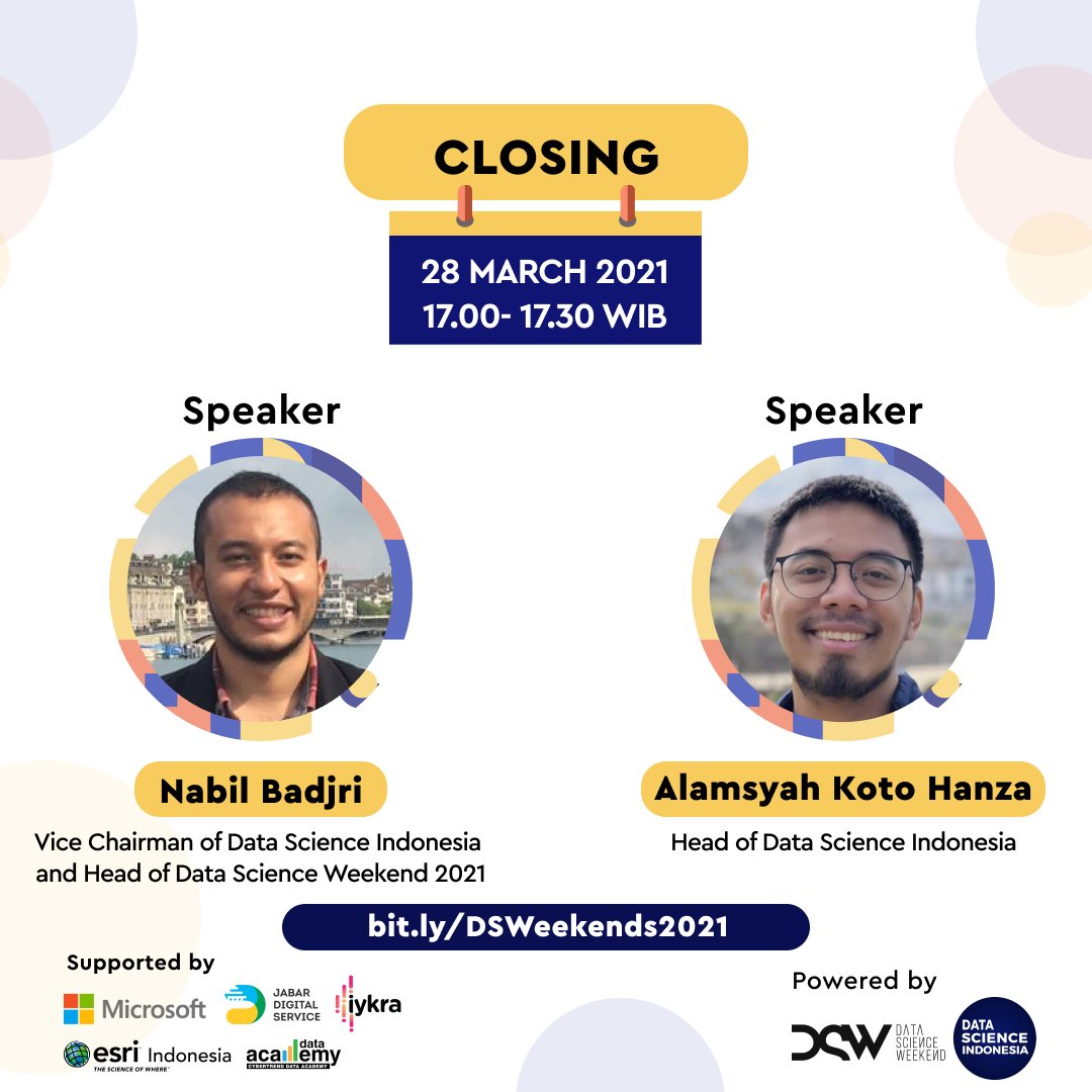 Data Science Weekend tweet media