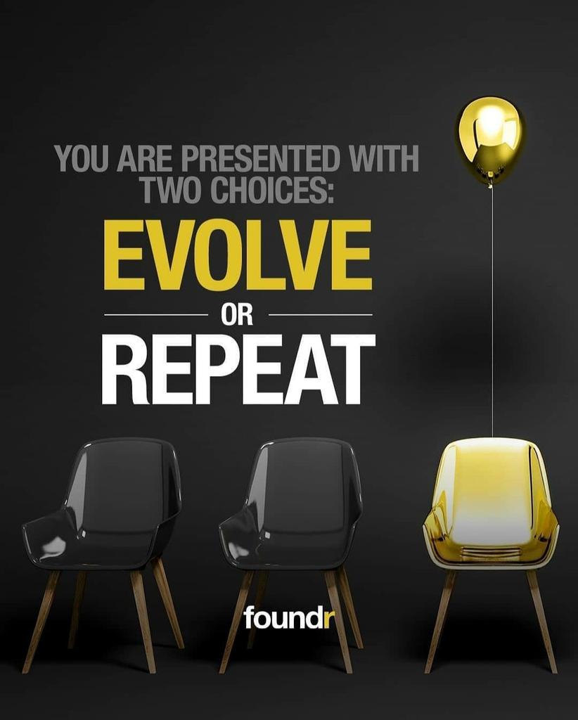 smoguti's tweet photo. Evolve.....or repeat. https://t.co/wQ5Hl36cA1