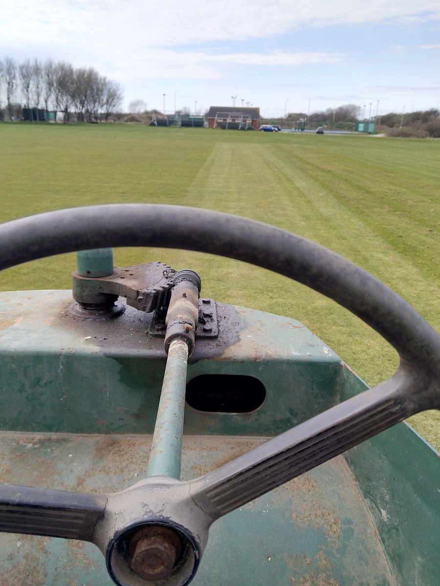 loftedondrive's tweet photo. Great to be back on the heavy roller, even heavier with me on it. @NorcyCC #crossrolling #seasoncoming #dryweatherplease https://t.co/dKcX2s49iu