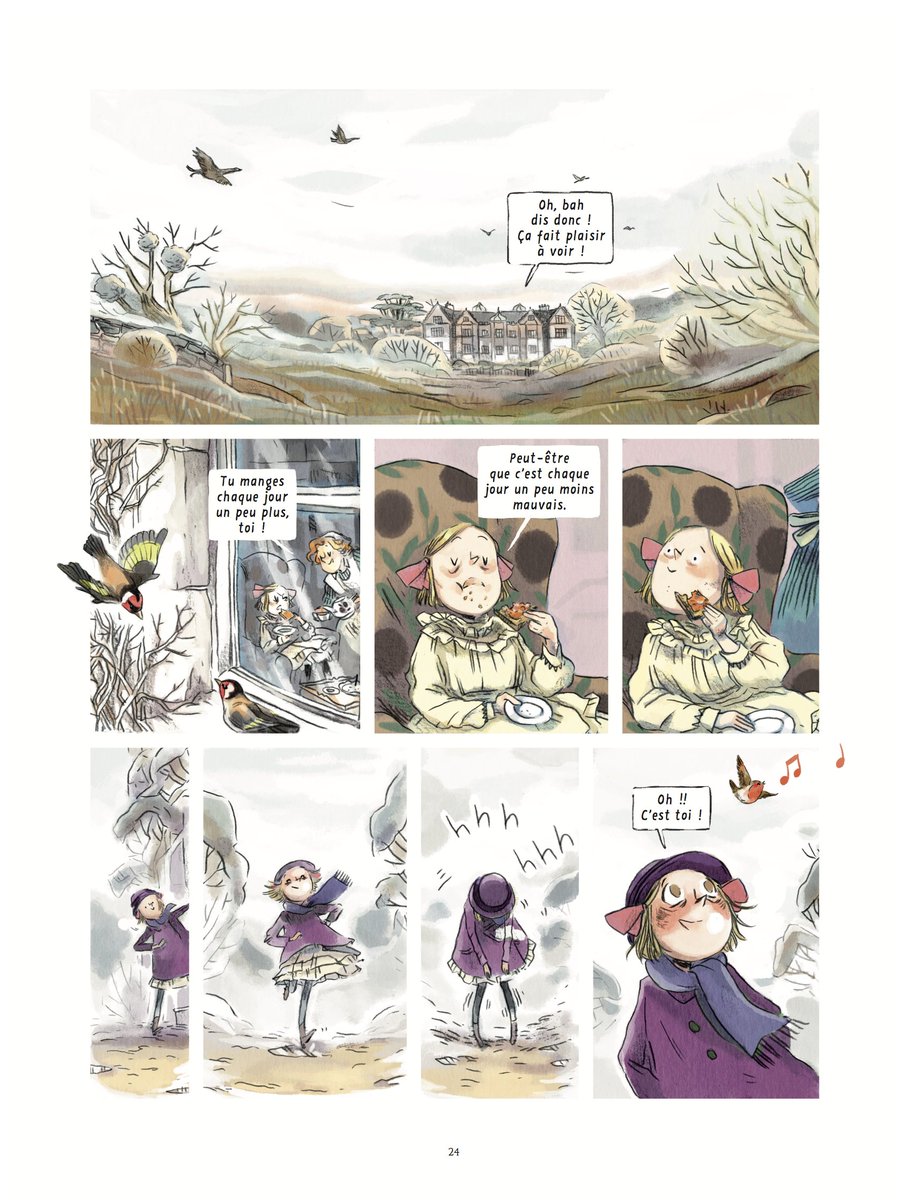 "Un jardin de roses... dont on a perdu la porte et la clé..."
"Le Jardin secret" de @Maud_bb, d'après Frances H. Burnett, à paraître le 23 avril @EditionsDargaud !
Plus ici :
https://t.co/1DaoDzIpPC