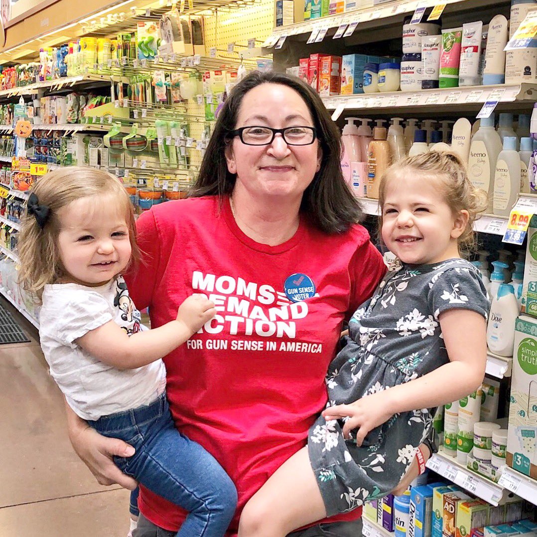 No one should be afraid of getting shot at the grocery store.

Not me. Not you. 

We deserve #MoreThanThoughtsAndPrayers from our elected leaders to end gun violence. Text CHECKS to 644-33 to demand your senators take action on background checks NOW. <a href="/MomsDemand/">Moms Demand Action</a>