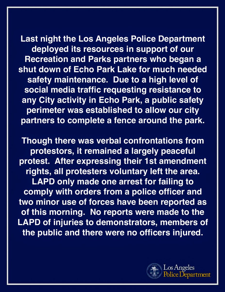 LAPD HQ tweet media