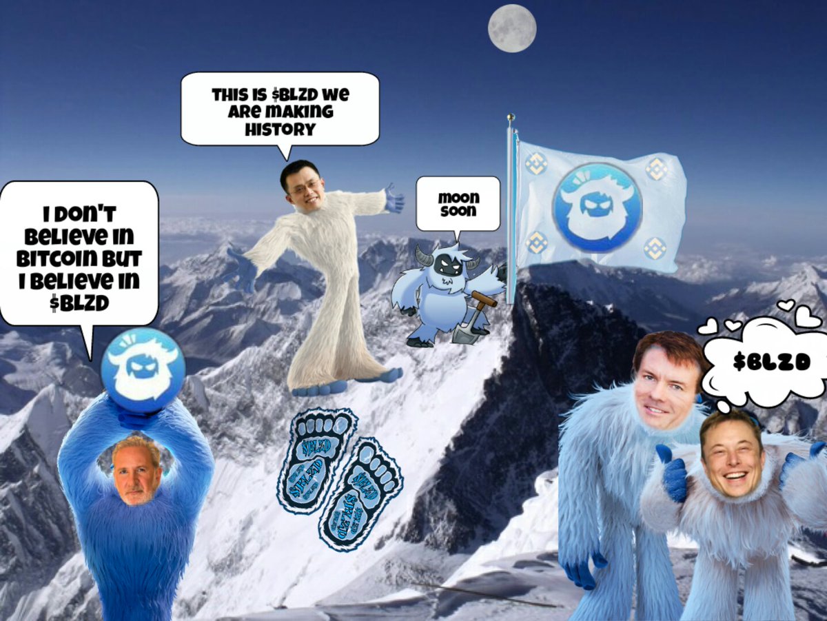 Mizukicchi46's tweet photo. @money_blizzard @money_blizzard $BLZD is a very promising project developing by a trusted teams and great communities, lots of cool exciting features to be added and soon will making it one of the top project on #BSC
#YetiFamily are making mark on top of the world! ❄❄❄ #YetifyEverything https://t.co/Ixlrbtf6ET
