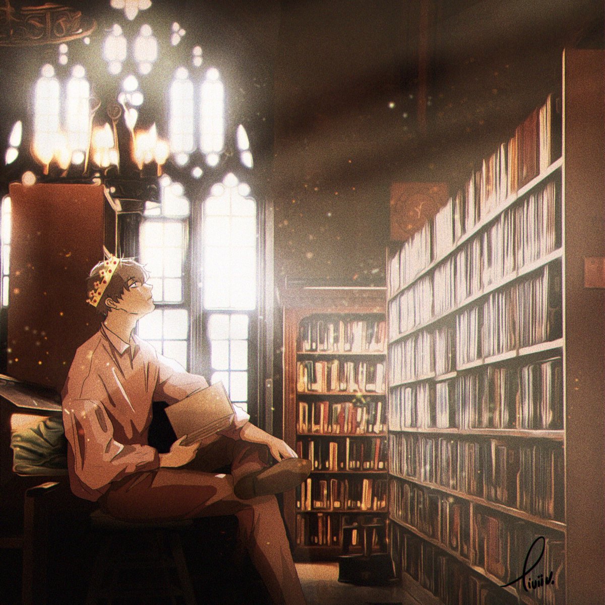 tiviivart's tweet photo. is it me or @ArthirdLIVE is giving strong Dark Academia vibes
.
.
I know I say that a lot but.. ✨filters✨
.
.
#darkacademia #arthirdappreciation #arthirdlive #SmallStreamersCommunity #SupportSmallStreamers #ArtistOnTwitter #twitchstreamer #fanart @ArfourthLIVE https://t.co/rVSYEE1MS9