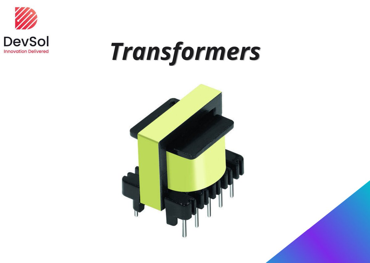WeAreDevSol's tweet image. A transformer is a device that is used to either raise or lower voltages and currents in an electrical circuit.
Order Now!

Visit Our Website: d3vsol.com

Email Us: Info@d3vsol.com

#devsol #Transformers #hardware #company #electronic #IoT #DigitalMarketing #content