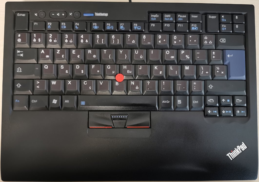 LencludStephane's tweet photo. @AnnaFeit Thanks to you and your collaborators for giving us the new AZERTY layout. Just converted my first keyboard, three to go… #AZERTY 
Hope it gets adopted by hardware manufacturer and software companies too. https://t.co/NeNLJ9H7rf