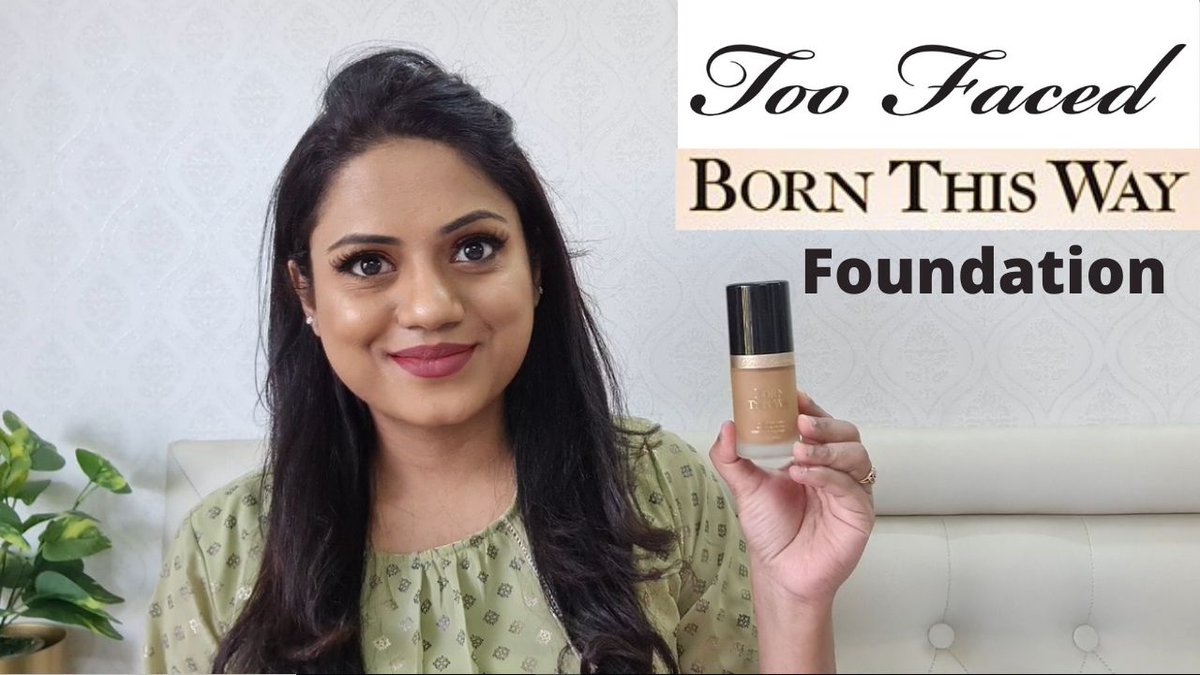 RiaRajendran's tweet photo. Too Faced Born This Way Foundation Review &amp; Demo https://t.co/0nPJIs1aNI via 
@YouTube
 
@YTCreatorsIndia https://t.co/SGXx2ArTiR