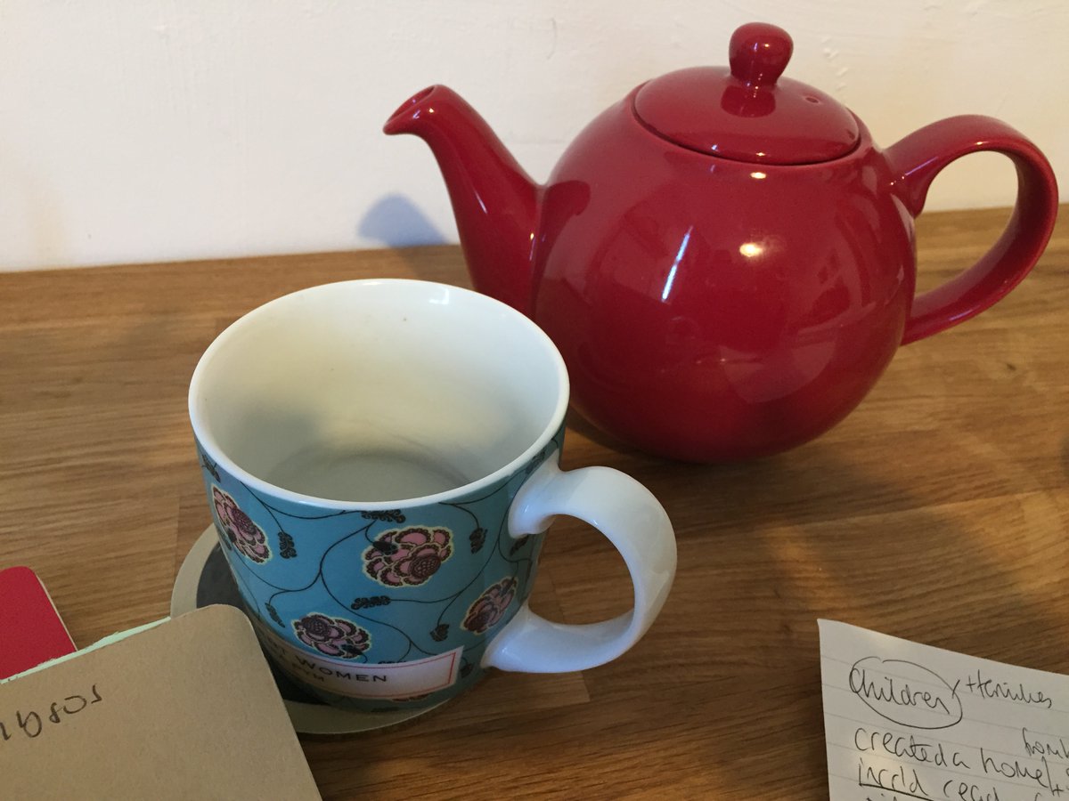 LeilaRBaker's tweet photo. It's a data day! Tea's made! With @CharlottePace16 to read and analyse stories from @nightsafebwd @littlemiraclesp @theyardscotland @RootsWales @surfability @BlackpoolCarers Norris Green Youth Centre. Thank you for having us! We will be in touch soon!  @BBCCiN #DIYSOSBigBuild https://t.co/2tdd6JWdpB