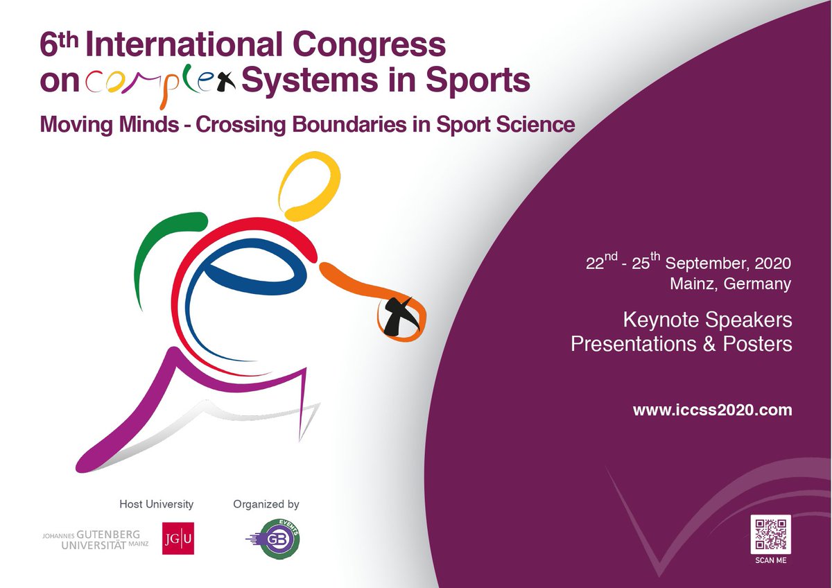 ComplexSSport's tweet photo. 🎁Delighted to announce that 7 selected congress presentations will be published in a Special Issue in the Human Movement Science Journal (@ElsevierConnect)
📥We encourage you to summit your work! 
https://t.co/mckZSKpwzQ https://t.co/M3IwLHgj9b
