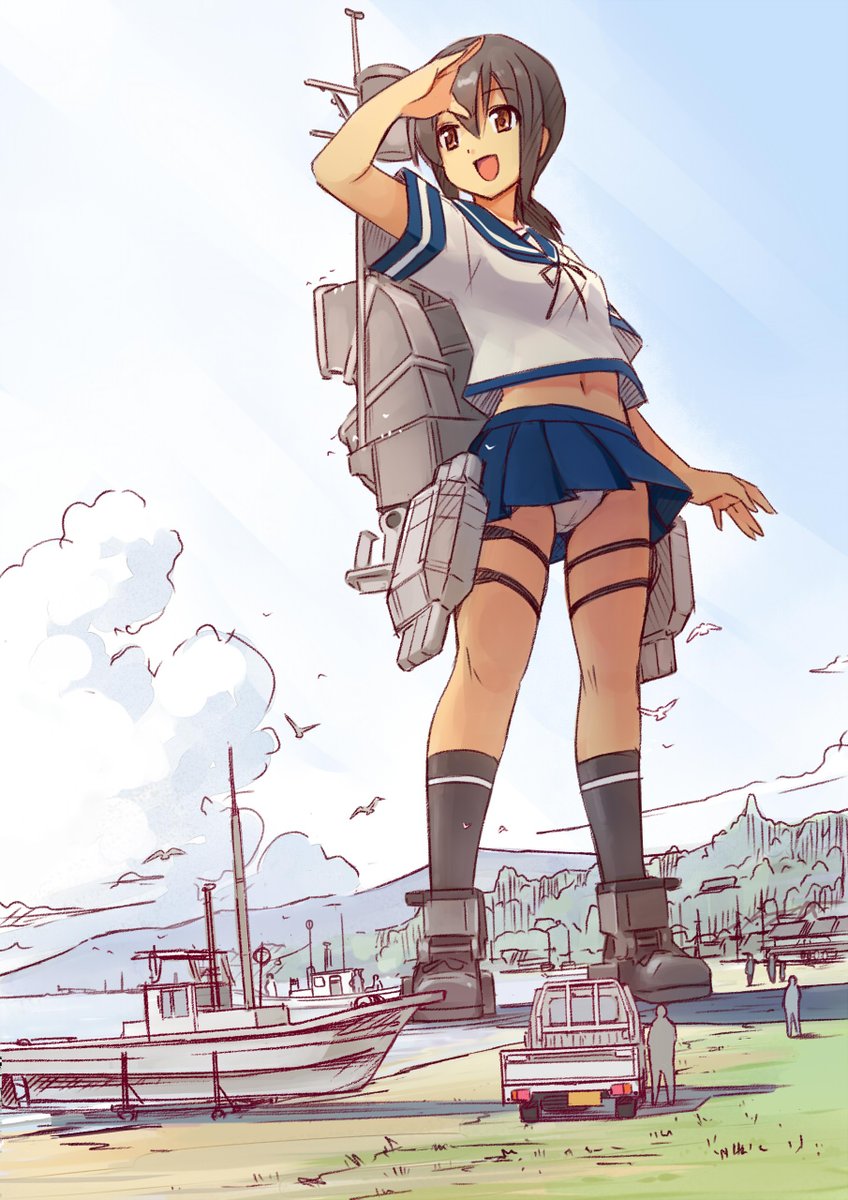 みんな巨大な女の子描けおらー 瀬尾の漫画 みんな巨大な女の子描けおらー 瀬尾の漫画