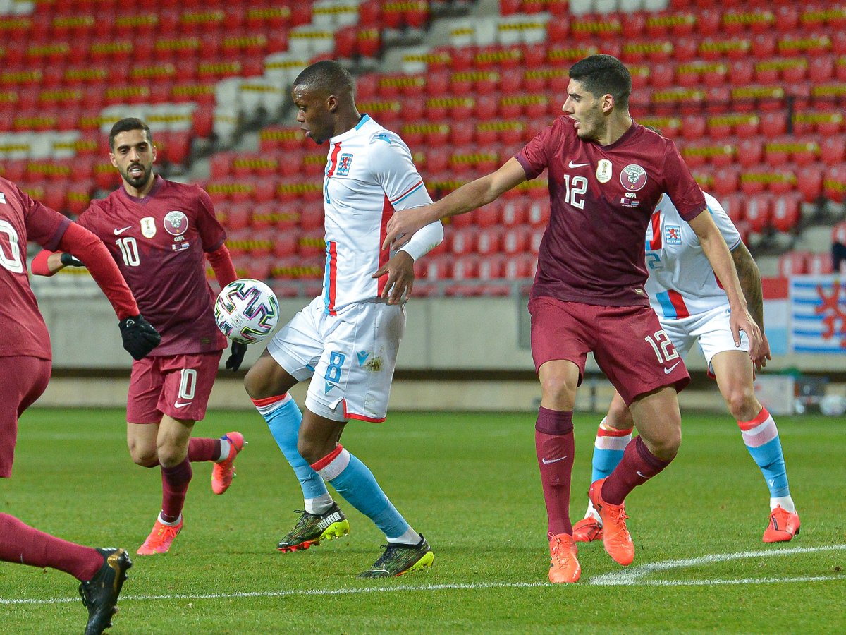 flf_lu's tweet photo. 🇶🇦 Katar 1-0 Lëtzebuerg 🇱🇺
📷: https://t.co/GyzM8JnuKa / Jeff Lahr
⠀⠀⠀⠀⠀⠀⠀⠀⠀⠀⠀⠀⠀⠀⠀⠀⠀⠀⠀⠀⠀
#RoudeLéiwHuelSe #QATLUX https://t.co/9dBK3ZGHsx