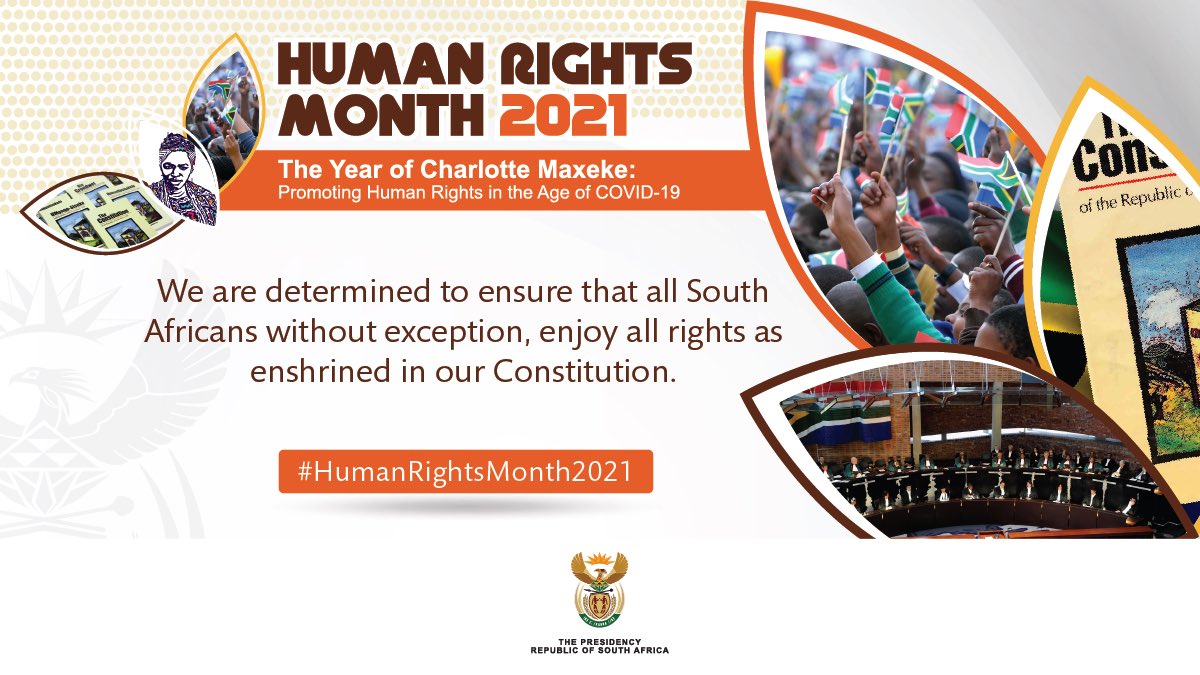 Everyone has a right to freedom of movement, to use their language, participate in the cultural life of their choice and to reside wherever they choose. We are determined to ensure that all South Africans without exception, enjoy all rights as enshrined in our Constitution.