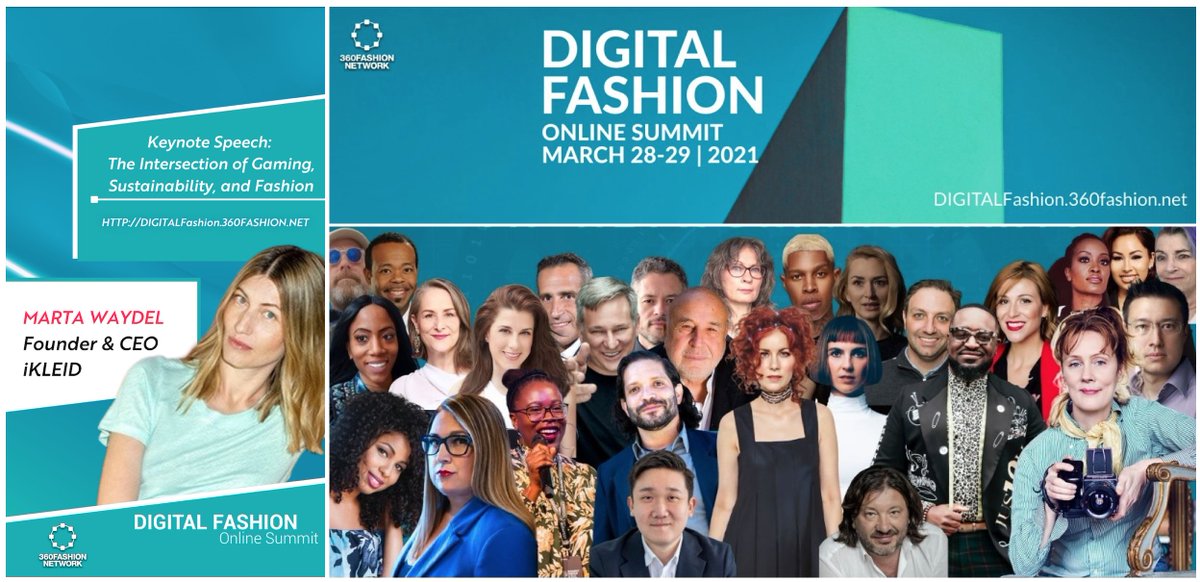 MartaWaydel's tweet photo. Not to be missed! 💥
👉 https://t.co/GuzyiGwqZA

 #branding #networking #digital #fashion #fashiontech #DFOS21 #iKLEID #games #sustainability #innovation #future #ar #vr #ml #ai #3d #data #business #retail #ecommerce #digitaltransformation #circulareconomy #customerexperience https://t.co/r5TpaOVn7h